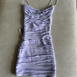 Purple sparkle dress